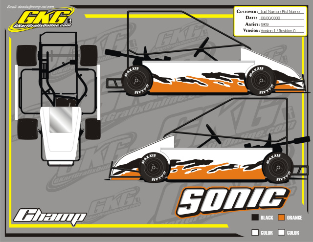 SONIC CHAMP SIDE WRAPS